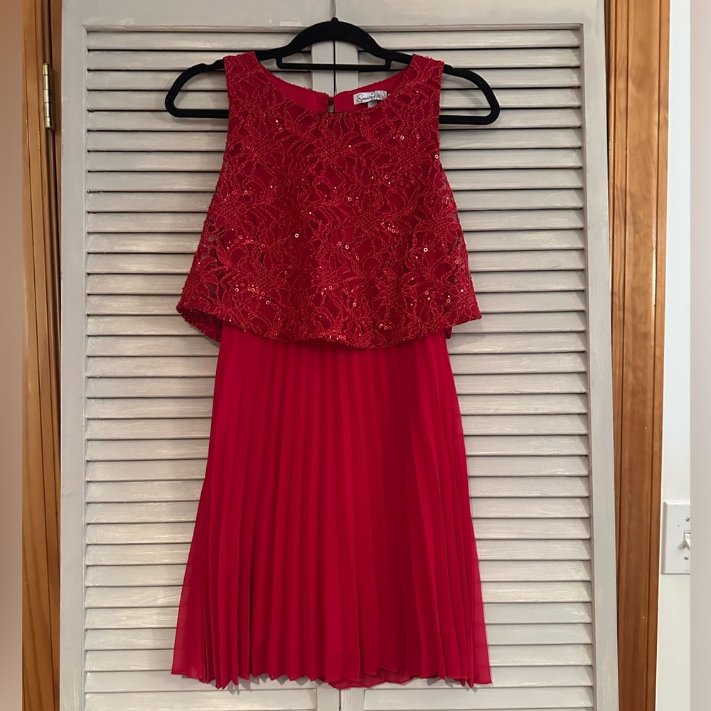 Speechless red sequin dress size S